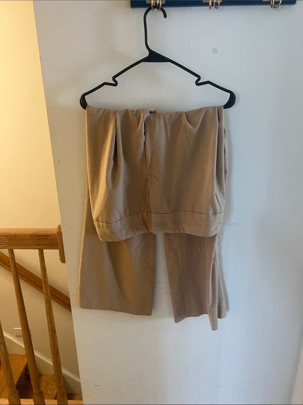 Women's Midi Skirt in Beige